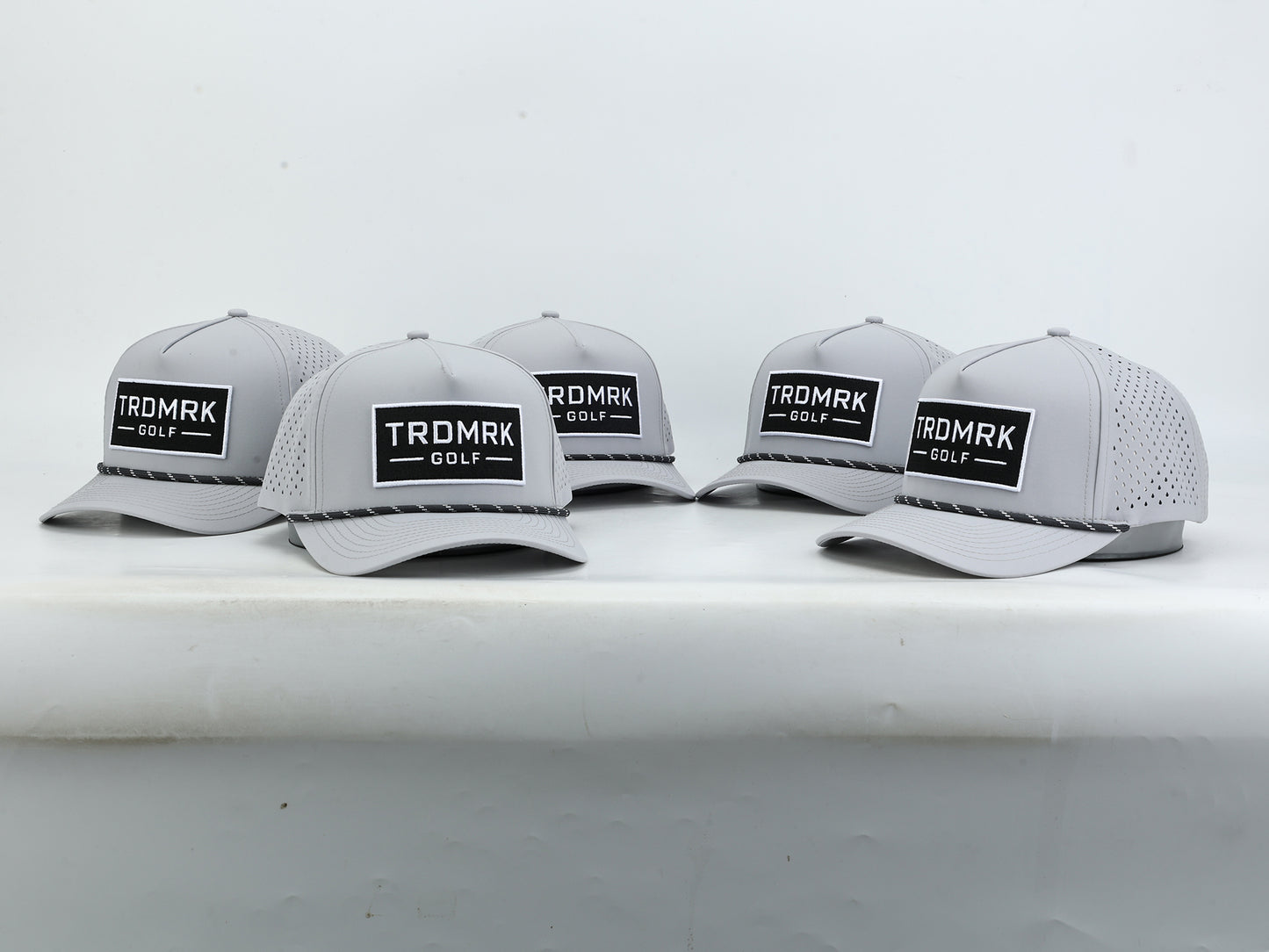 TRDMRK Snapback Hat - Silver