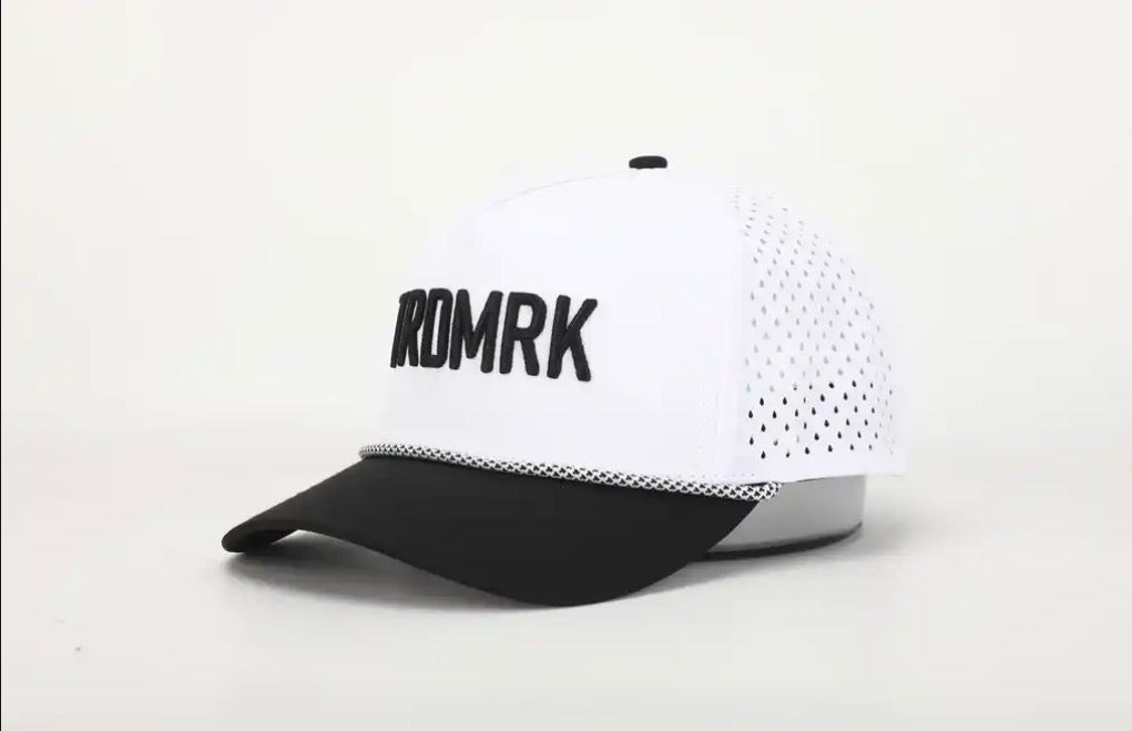White TRDMRK Hat