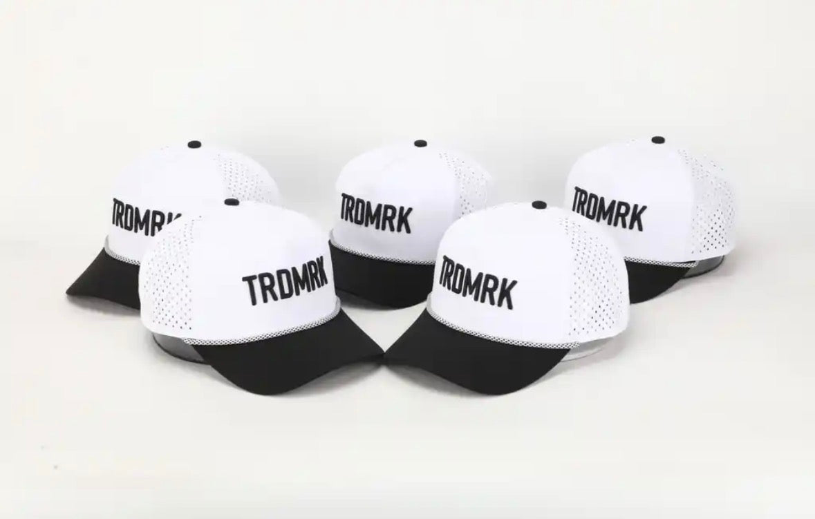 White TRDMRK Hat